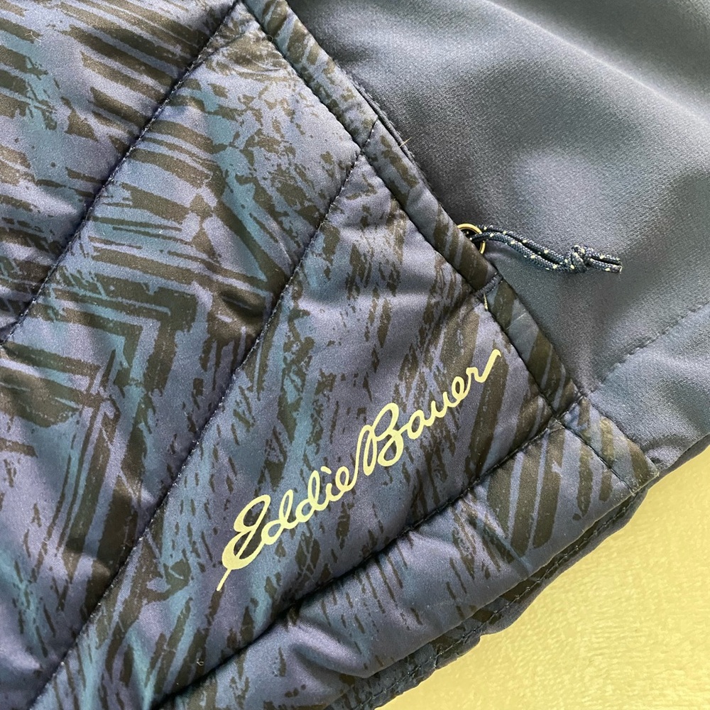 Patterned Eddie Bauer vest